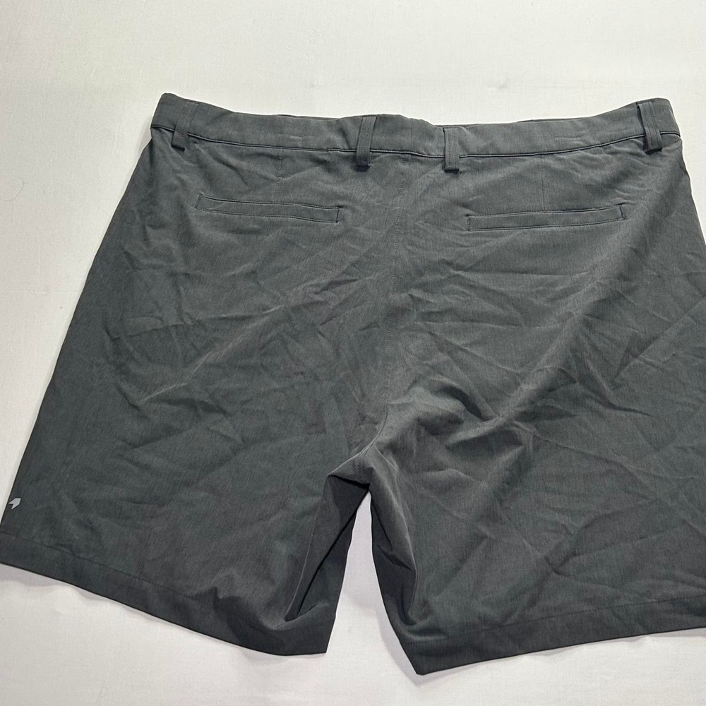 1764 Golf Signature Mens Performance Shorts Gray Size 40 Flat Front Stretch - Picture 6 of 7